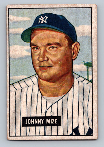 1951 Bowman #50 Johnny Mize