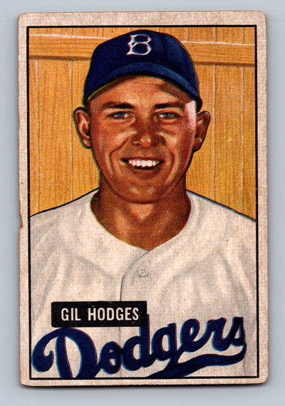 1951 Bowman #7 Gil Hodges