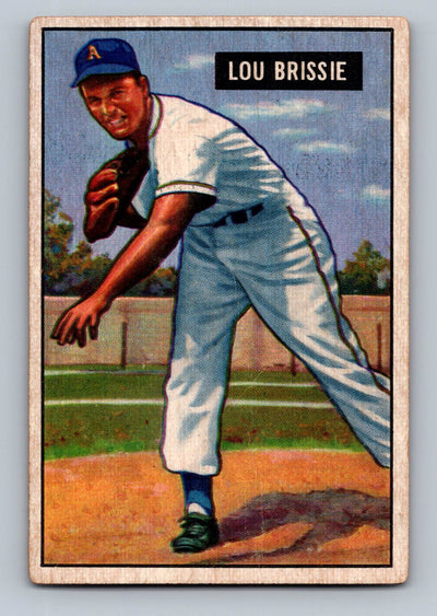 1951 Bowman #155 Lou Brissie