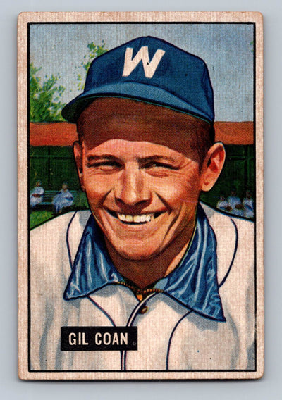 1951 Bowman #18 Gil Coan