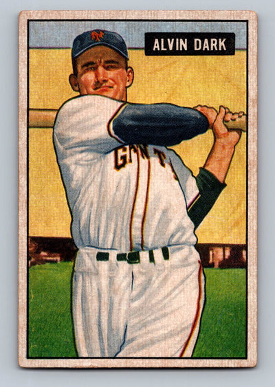 1951 Bowman #14 Alvin Dark