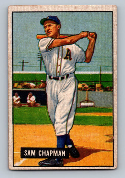 1951 Bowman #9 Sam Chapman