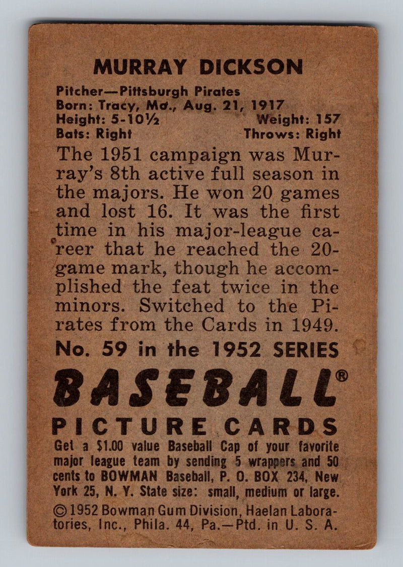 1952 Bowman 
