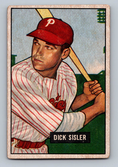 1951 Bowman #52 Dick Sisler