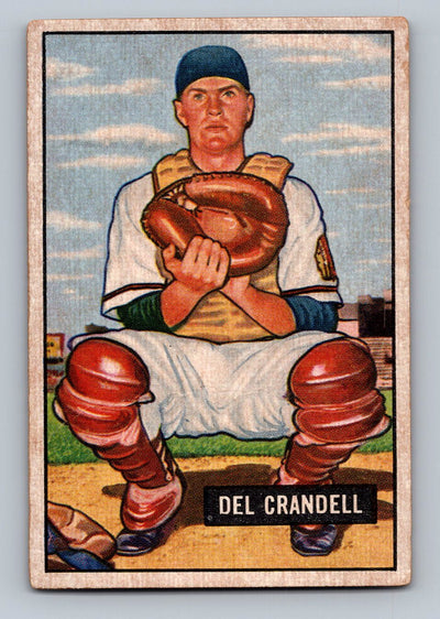 1951 Bowman #20 Del Crandall