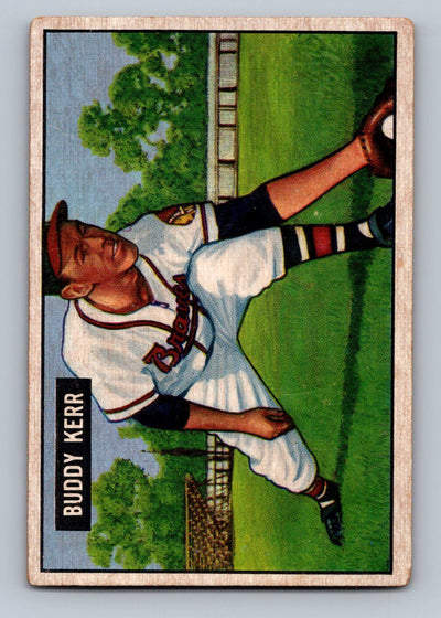 1951 Bowman #171 Buddy Kerr