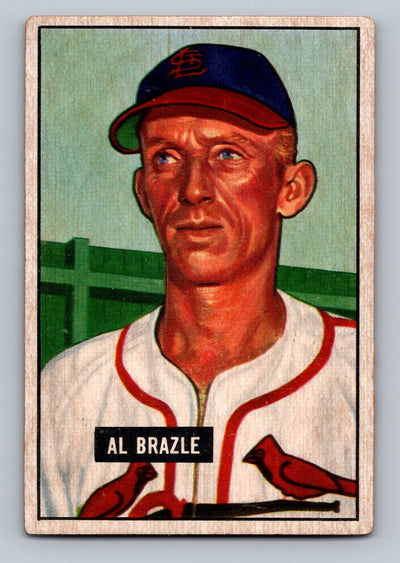 1951 Bowman #157 Al Brazle