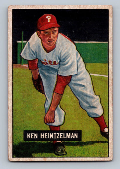 1951 Bowman #147 Ken Heintzelman