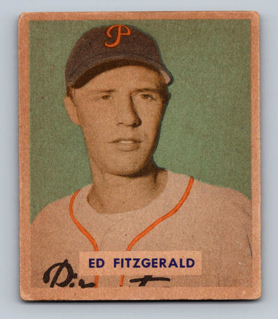 1949 Bowman #109b Ed Fitzgerald