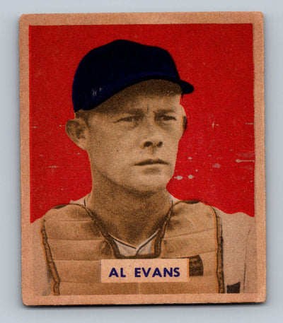 1949 Bowman #132b Al Evans