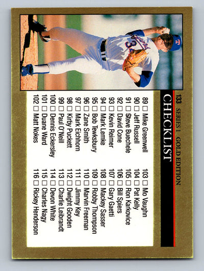 1992 Leaf #133 Nolan Ryan Black Gold