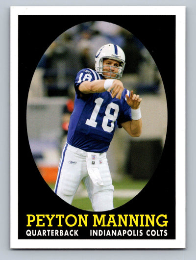 2007 Topps #13 Peyton Manning Turn Back the Clock