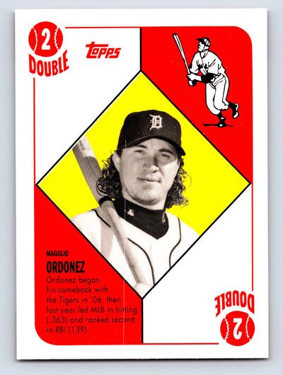 2008 Topps #TCH47 Magglio Ordonez Trading Card History