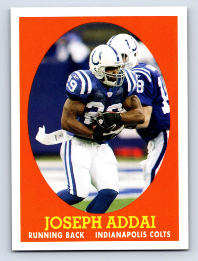 2007 Topps #5 Joseph Addai Turn Back the Clock