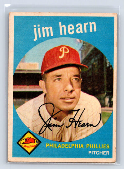 1959 Topps #63 Jim Hearn