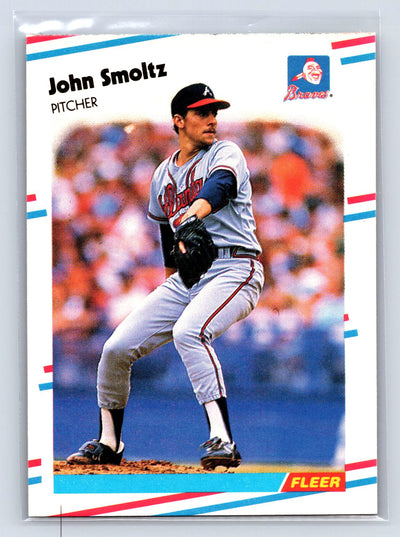 1988 Fleer Update #U-74 John Smoltz