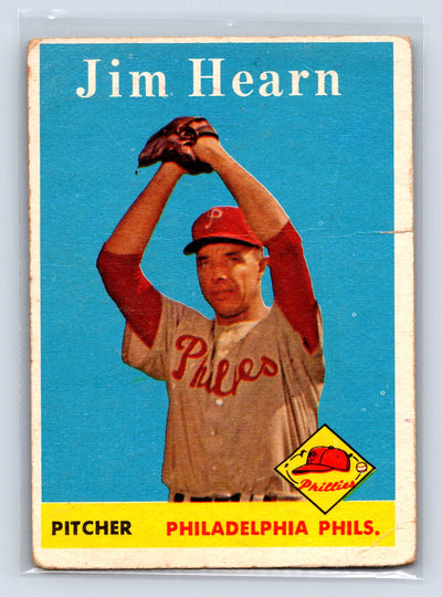 1958 Topps #298 Jim Hearn