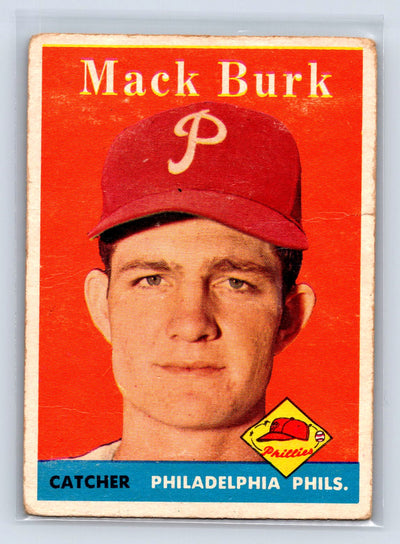 1958 Topps #278 Mack Burk