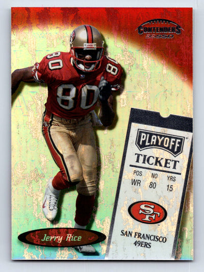 1999 Playoff Contenders SSD #188 Jerry Rice