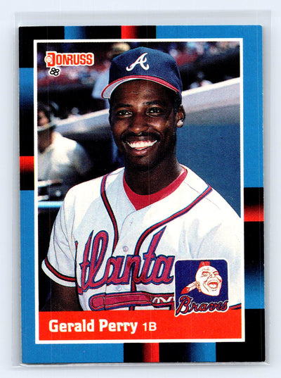 1988 Donruss #437b Gerald Perry