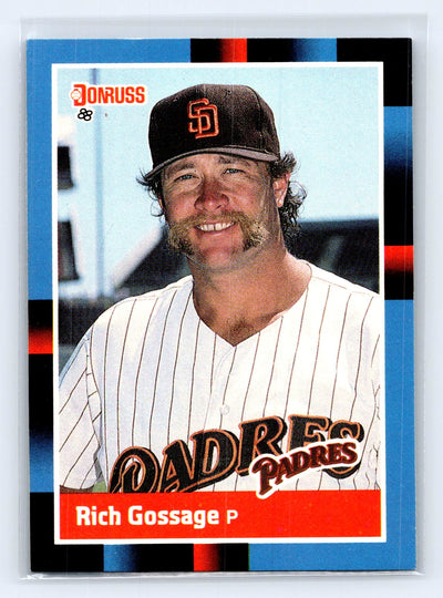 1988 Donruss #434a Rich Gossage