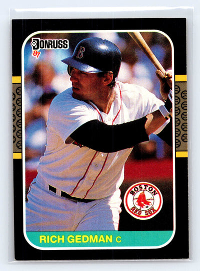 1987 Donruss #153 Rich Gedman