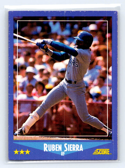 1988 Score #113 Ruben Sierra