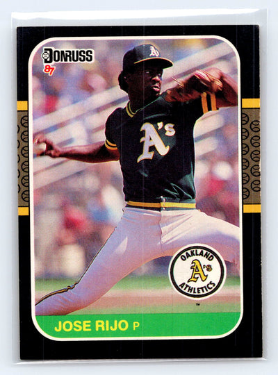 1987 Donruss #55 Jose Rijo