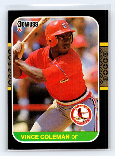 1987 Donruss #263 Vince Coleman