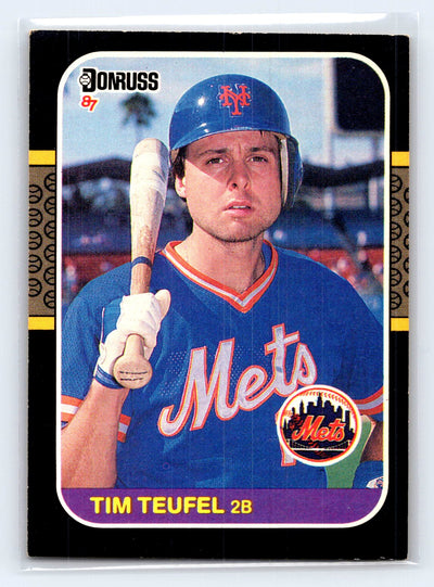 1987 Donruss #581 Tim Teufel