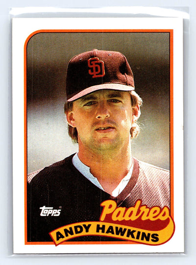 1989 Topps #533 Andy Hawkins