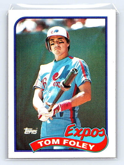 1989 Topps #529 Tom Foley