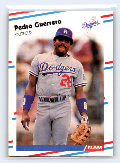 1988 Fleer #514 Pedro Guerrero