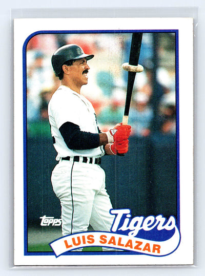 1989 Topps #553 Luis Salazar