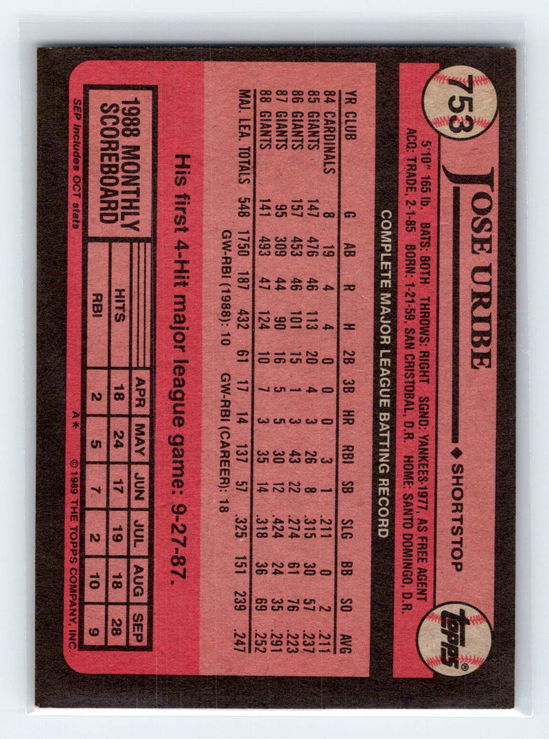 1989 Topps 