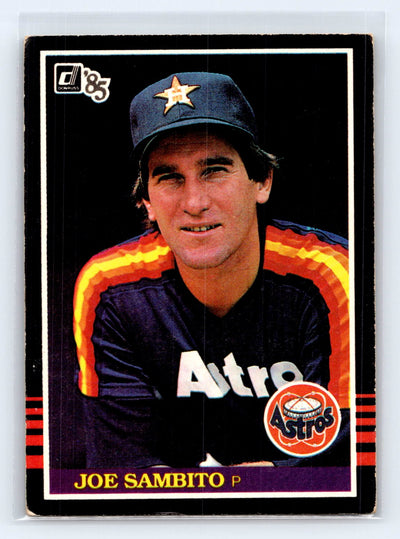 1985 Donruss #572 Joe Sambito