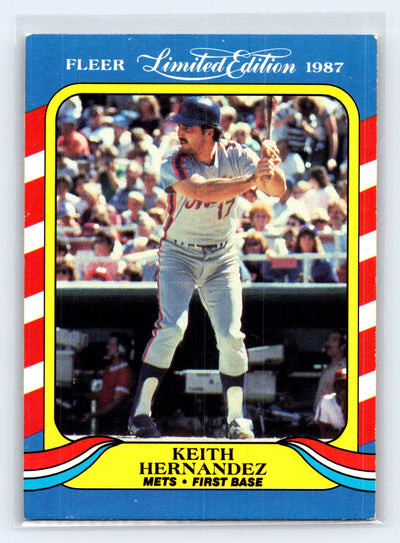 1987 Fleer Limited Edition #20 Keith Hernandez