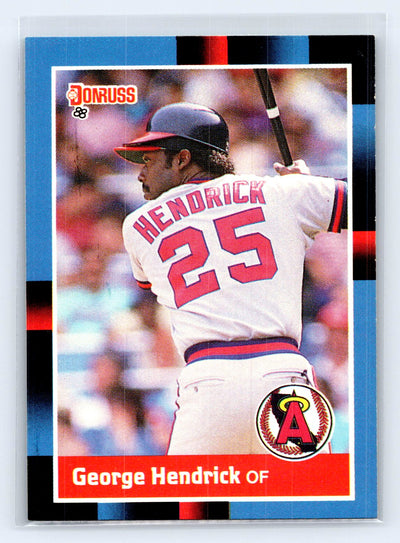 1988 Donruss #479c George Hendrick