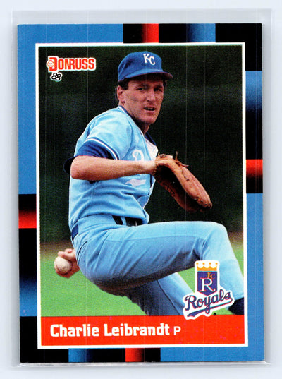 1988 Donruss #157a Charlie Leibrandt