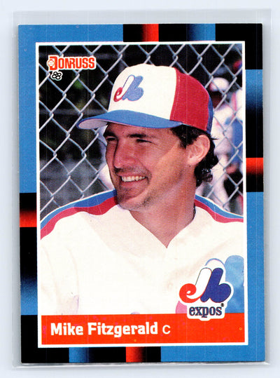 1988 Donruss #159c Mike Fitzgerald