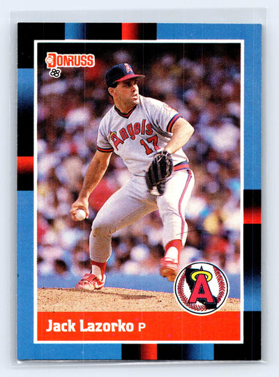 1988 Donruss #160 Jack Lazorko