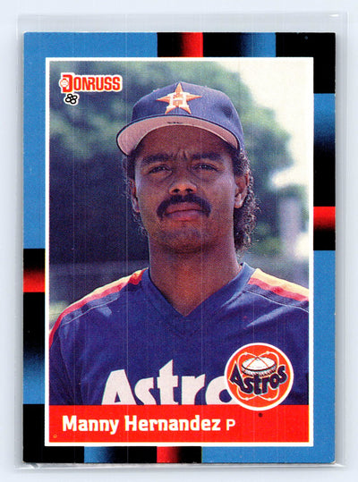 1988 Donruss #481b Manny Hernandez