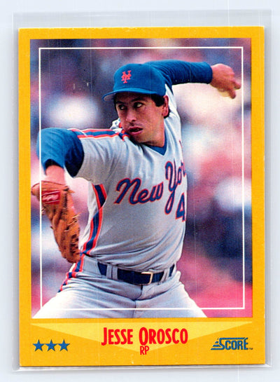 1988 Score #495 Jesse Orosco