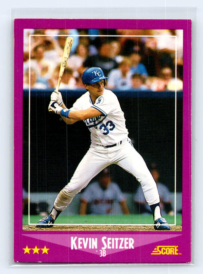 1988 Score #6 Kevin Seitzer