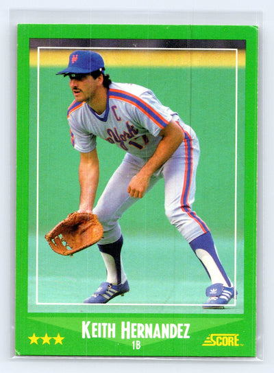 1988 Score #400 Keith Hernandez