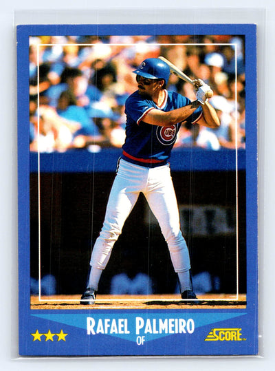 1988 Score #186 Rafael Palmeiro