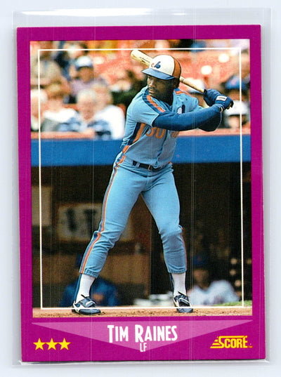 1988 Score #3 Tim Raines