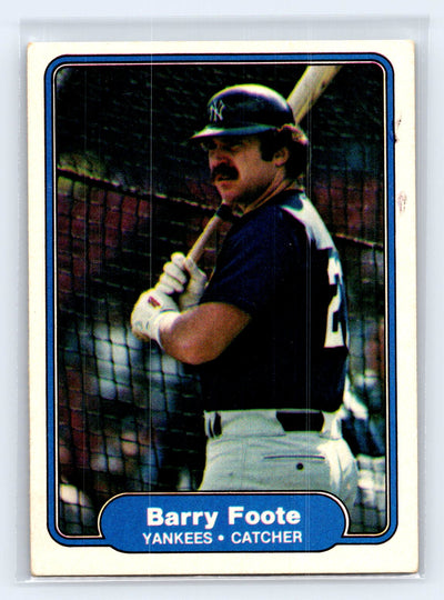 1982 Fleer #34 Barry Foote