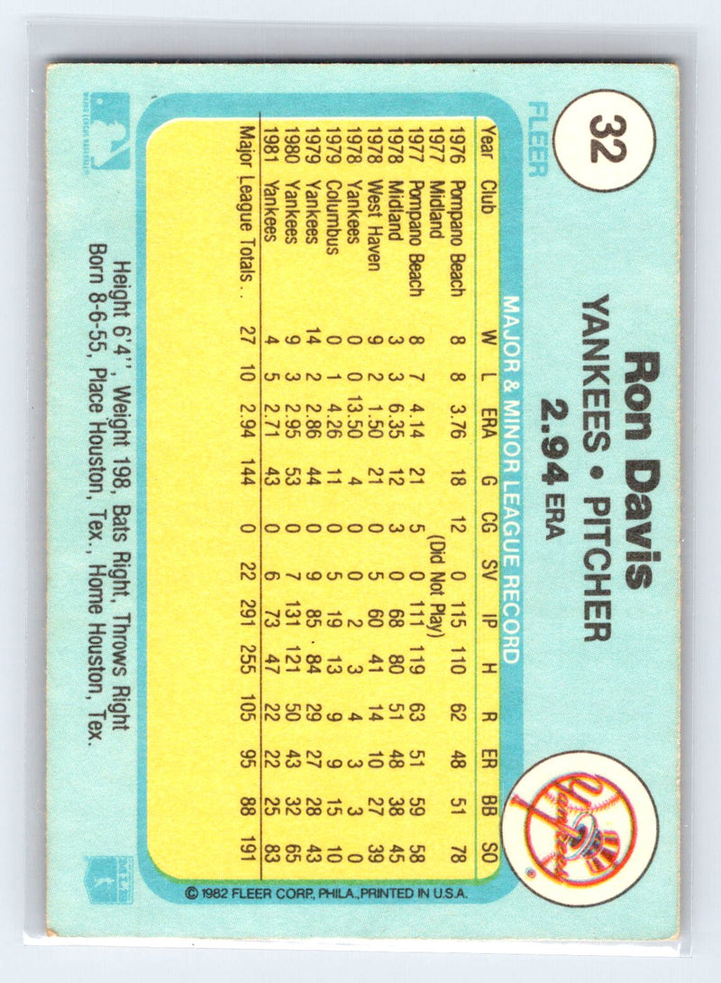 1982 Fleer 