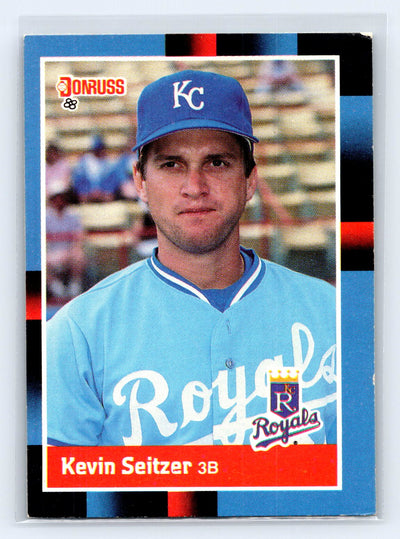 1988 Donruss #280b Kevin Seitzer